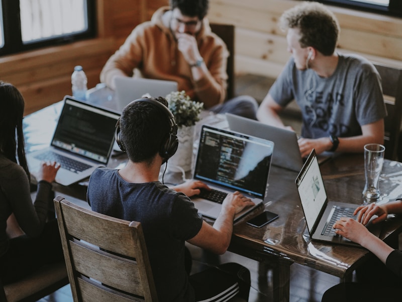 NexReward Media strategy team collaborating in a meeting